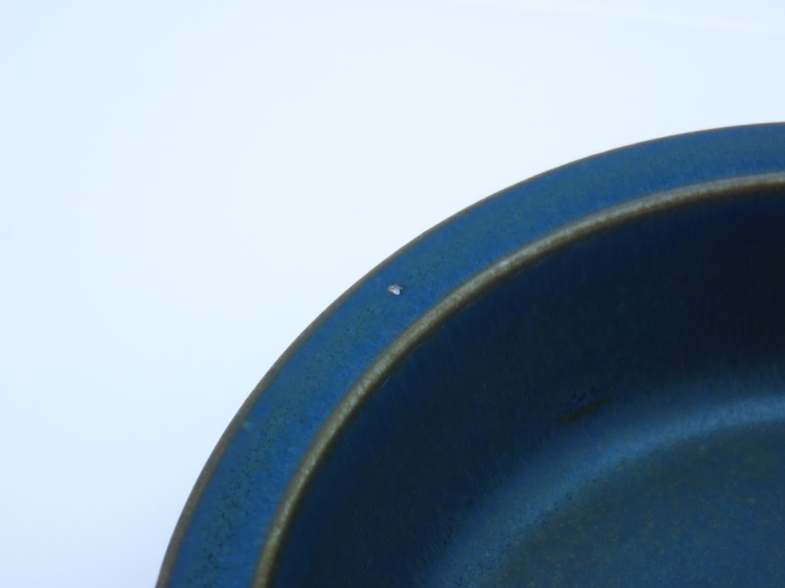 ARABIA/アラビア アッシュトレイ Φ16.5cm Goran Back/ゴランバック 灰皿 ブルールスカ RUSKA