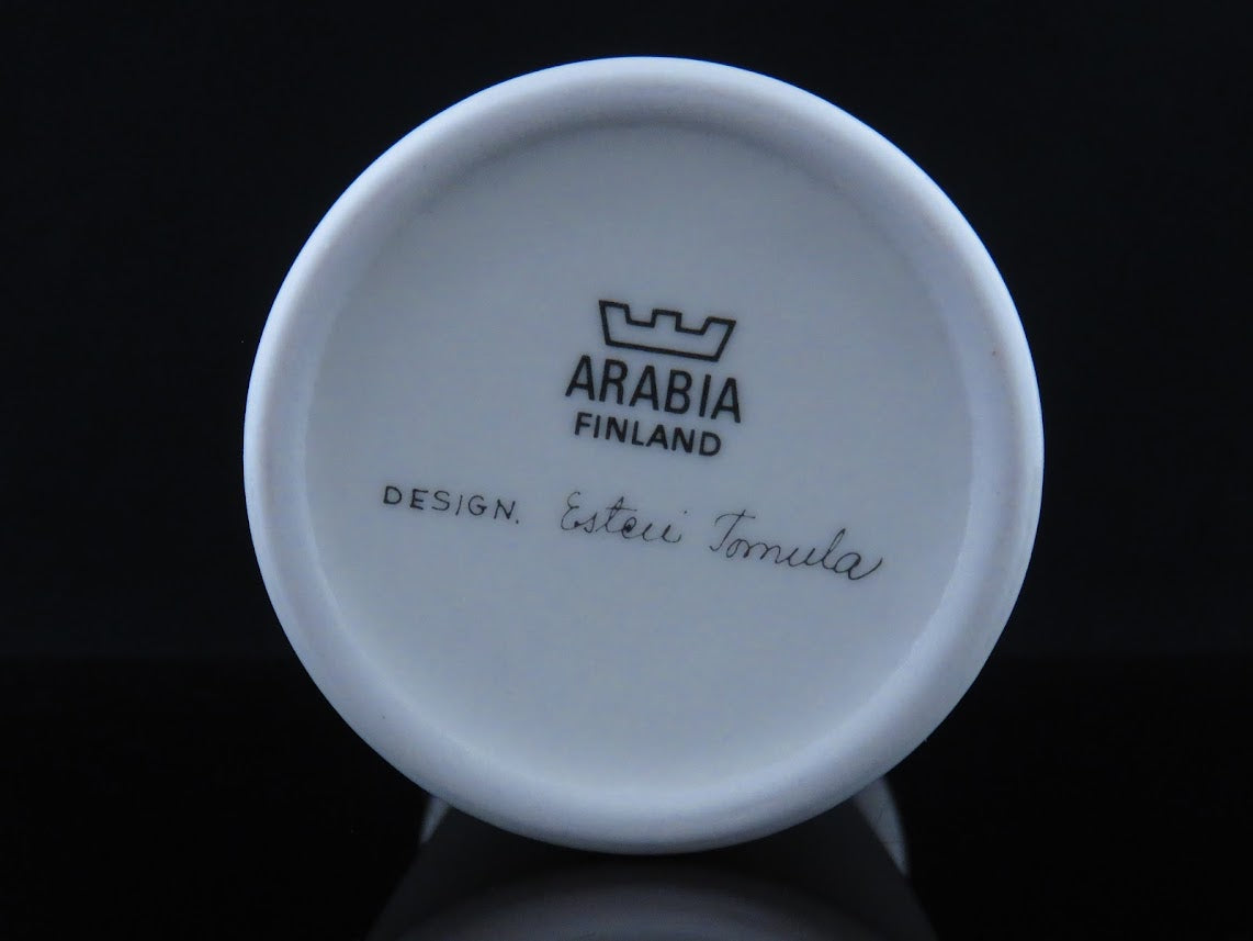 ARABIA/アラビア Botanica/ボタニカ Esteri Tomula/エステリトムラ Rosa baccara/ロサバッカラ 紅バラ フラワーベース 花瓶 花器