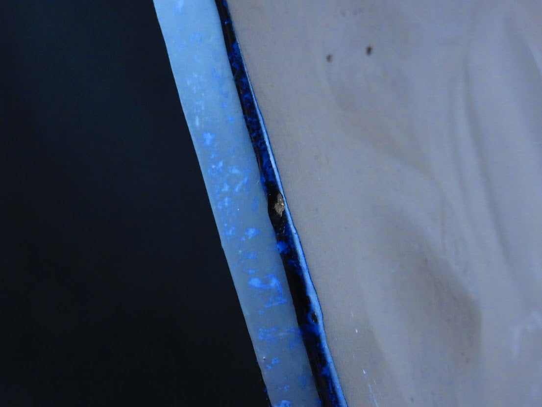 Upsala Ekeby/ウプサラ・エクビー Dorothy Clough/ドロシー・クラフ 陶板 Fiskare/漁師 ブランドシール付き