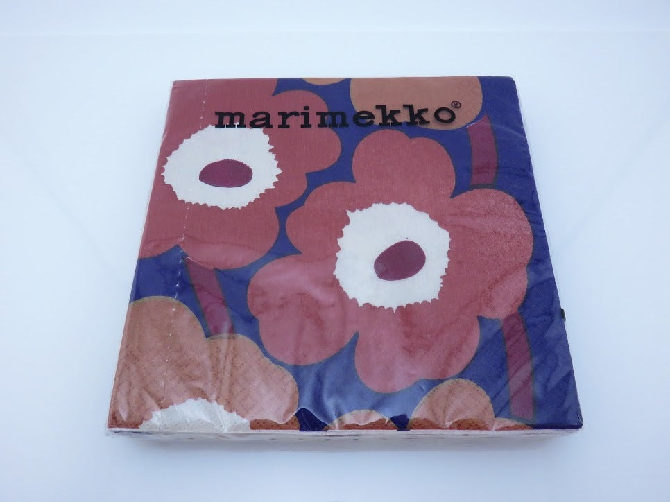 marimekko/マリメッコ UNIKKO/ウニッコ ペーパーナプキン 20枚 33×33cm 