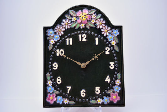 Jie Gantofta/ジィガントフタ Aimo Nietosvuori/アイモニエトスヴオリ 時計 掛け時計 色とりどりのお花