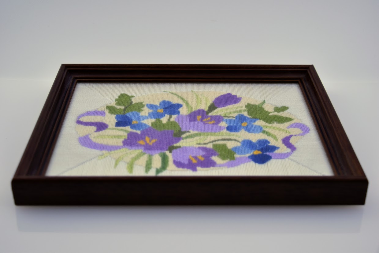 北欧 スウェーデン ハンドメイド 刺繍 額入り [2]