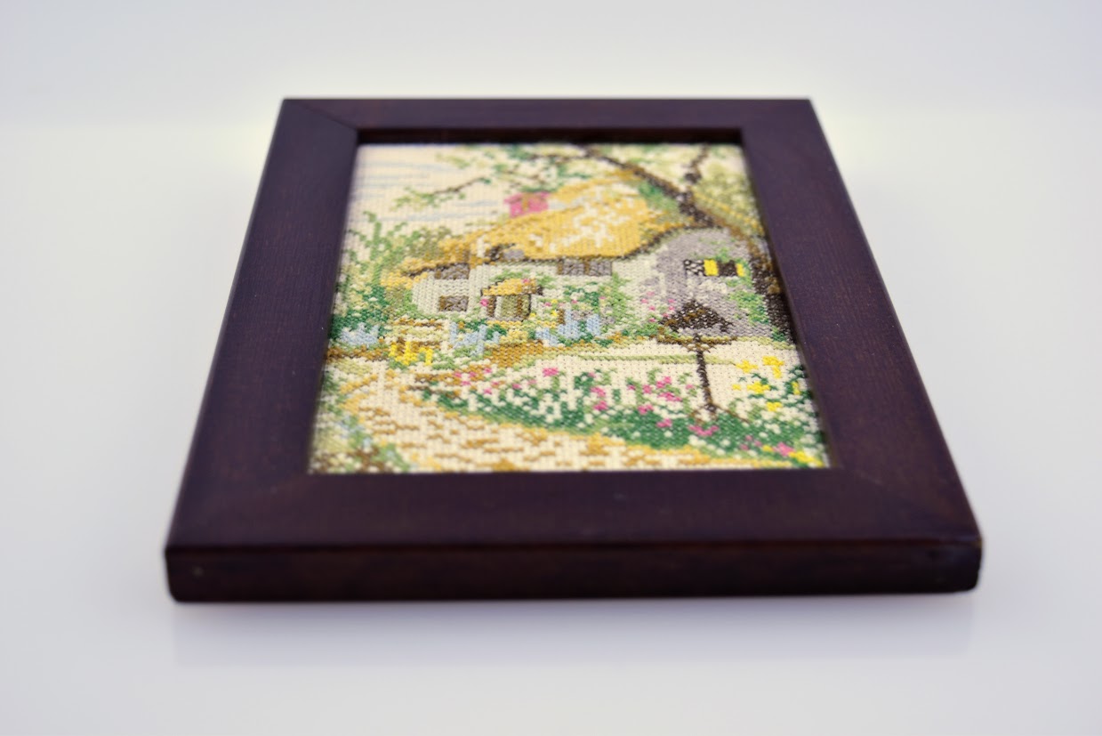 北欧 スウェーデン ハンドメイド 刺繍 額入り [5]