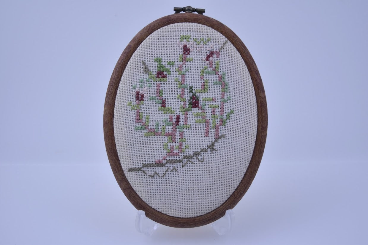 北欧 スウェーデン ハンドメイド 刺繍 額入り [11]
