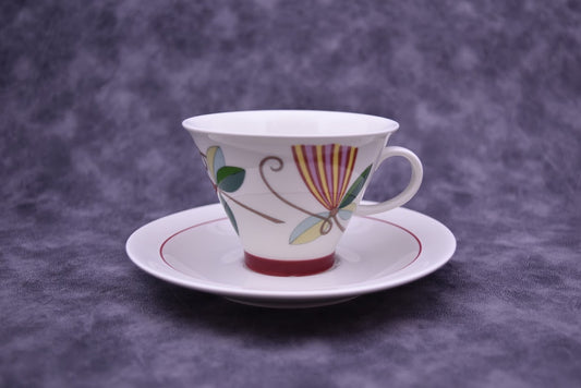 ARABIA/アラビア Harlekin/ハレキン KARNEVAL/カーニバル Inkeri Leivo/インケリレイヴォ コーヒーカップ&ソーサー [2]