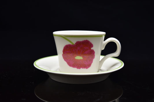 希少 ARABIA/アラビア illusia/イリュージア Fujiwo Ishimoto/石本藤雄 Heikki Orvola/へイッキオルヴォラ コーヒーカップ&ソーサー [1]