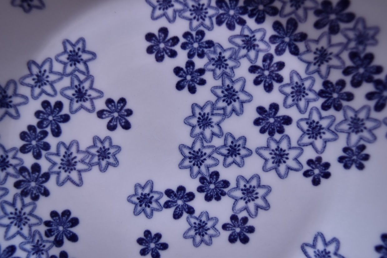 Gefle /ゲフレ UpsalaEkeby /ウプサラエクビー ANEMONE/アネモネ Berit Ternell/ベリットターネル プレート 18cm パープル/紫 [1]