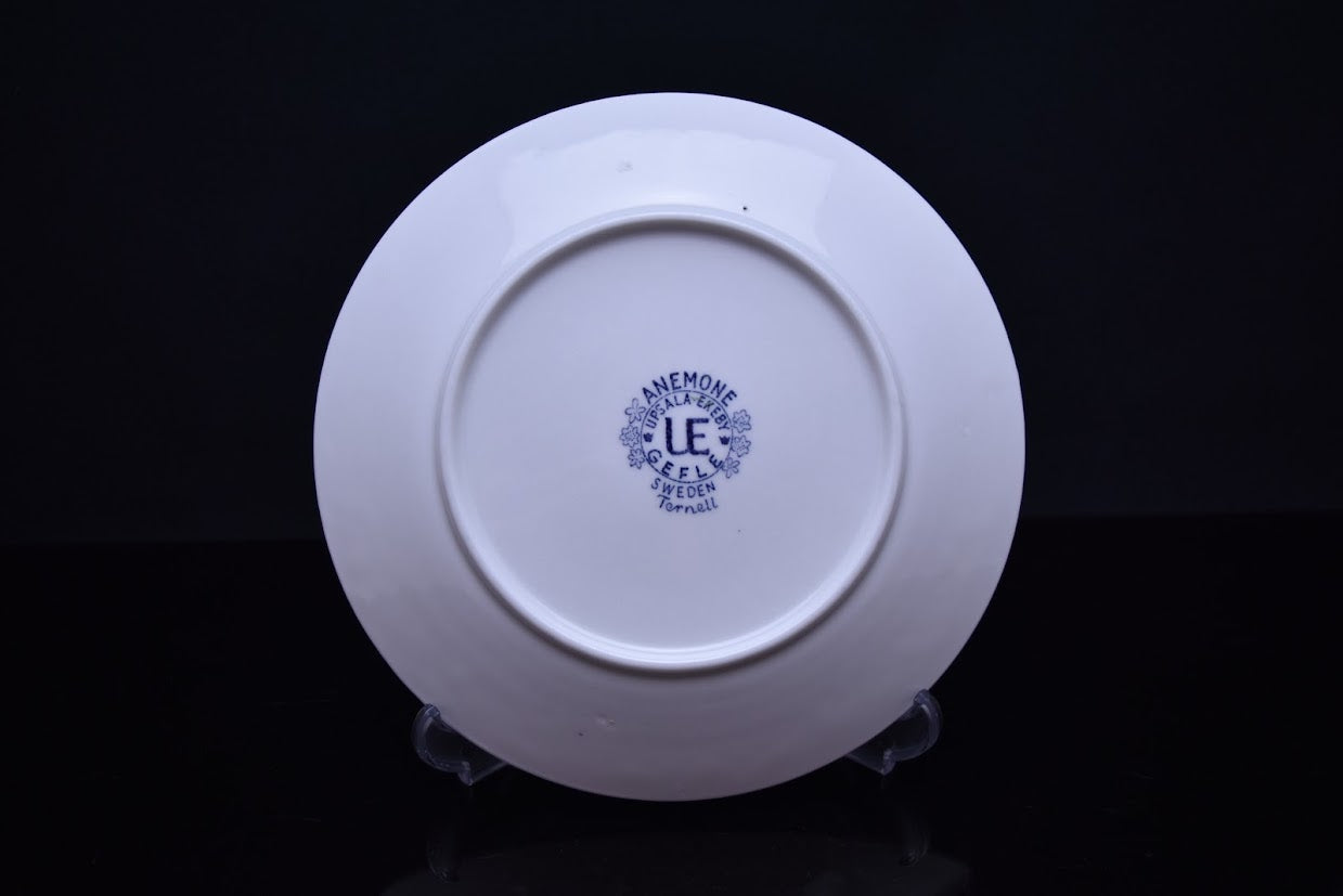 Gefle /ゲフレ UpsalaEkeby /ウプサラエクビー ANEMONE/アネモネ Berit Ternell/ベリットターネル プレート 18cm パープル/紫 [1]