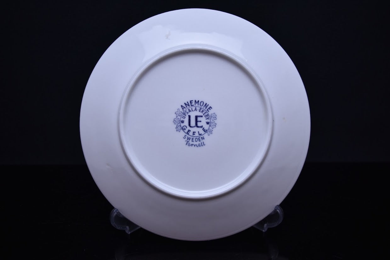 Gefle /ゲフレ UpsalaEkeby /ウプサラエクビー ANEMONE/アネモネ Berit Ternell/ベリットターネル プレート 18cm パープル/紫 [2]