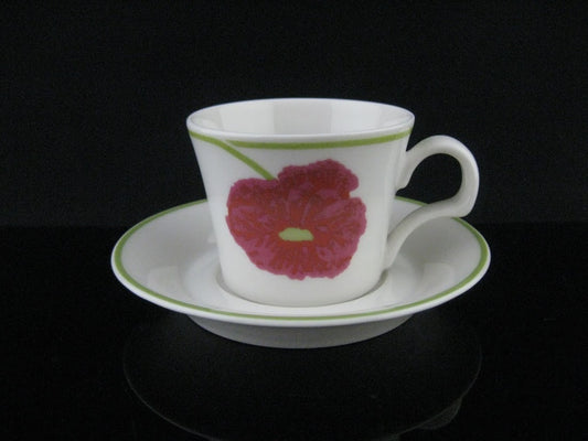 希少 ARABIA/アラビア illusia/イリュージア Fujiwo Ishimoto/石本藤雄 Heikki Orvola/へイッキオルヴォラ コーヒーカップ&ソーサー [1]