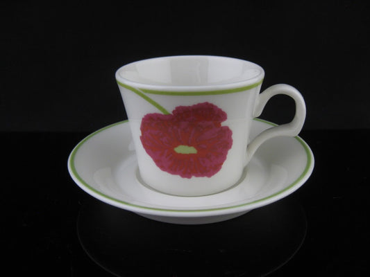 希少 ARABIA/アラビア illusia/イリュージア Fujiwo Ishimoto/石本藤雄 Heikki Orvola/へイッキオルヴォラ コーヒーカップ&ソーサー [2]