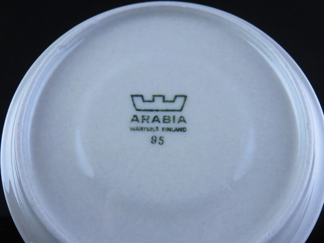 ARABIA/アラビア KARELIA/カレリア Anja Jaatinen-Winquist Ulla Procope コーヒーカップ&ソーサー WARTSILA FINLAND [3]