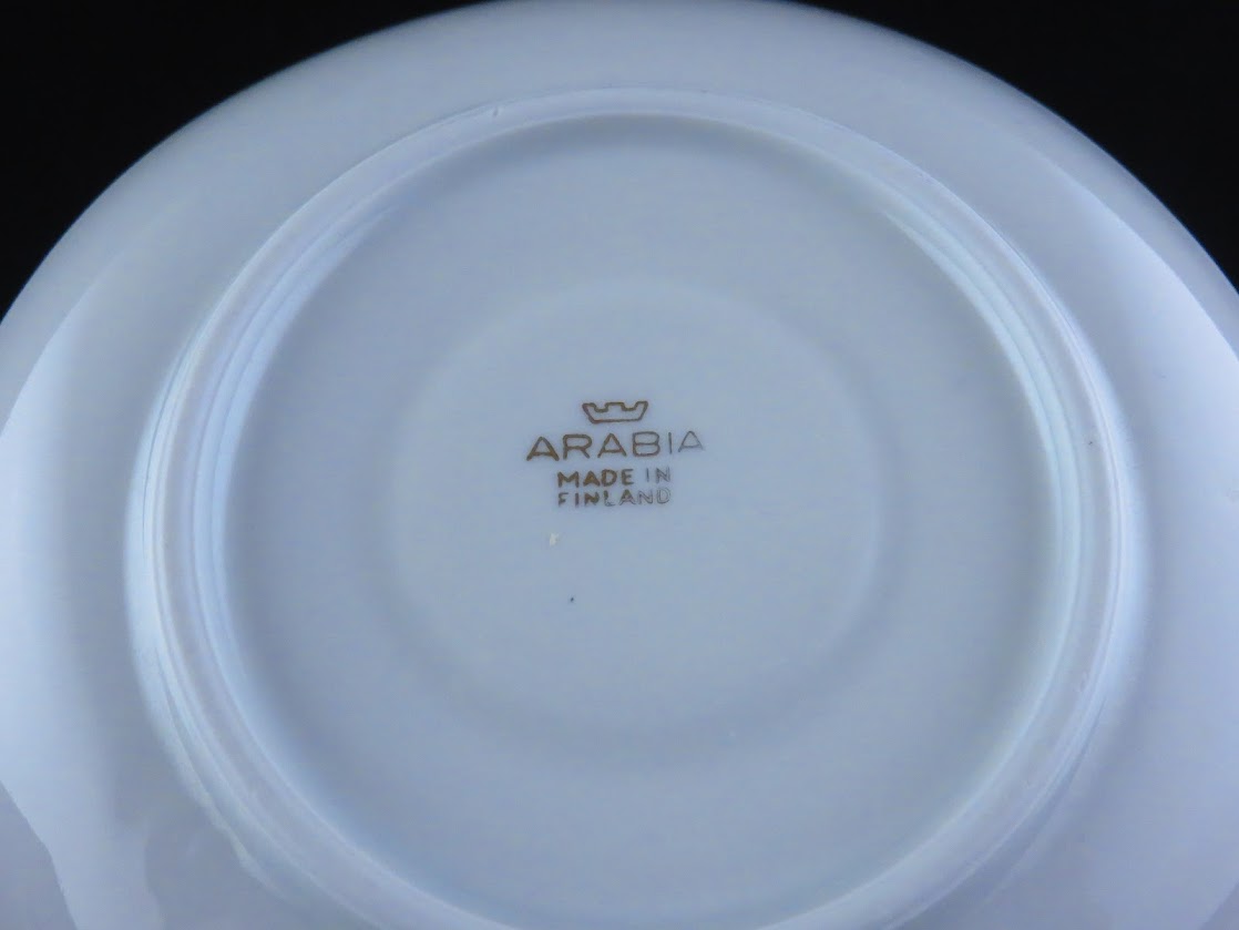 ARABIA/アラビア Lehmus/レフムス コーヒーカップ&ソーサーRaija Uosikkinen/ライヤウオシッキネン [1]