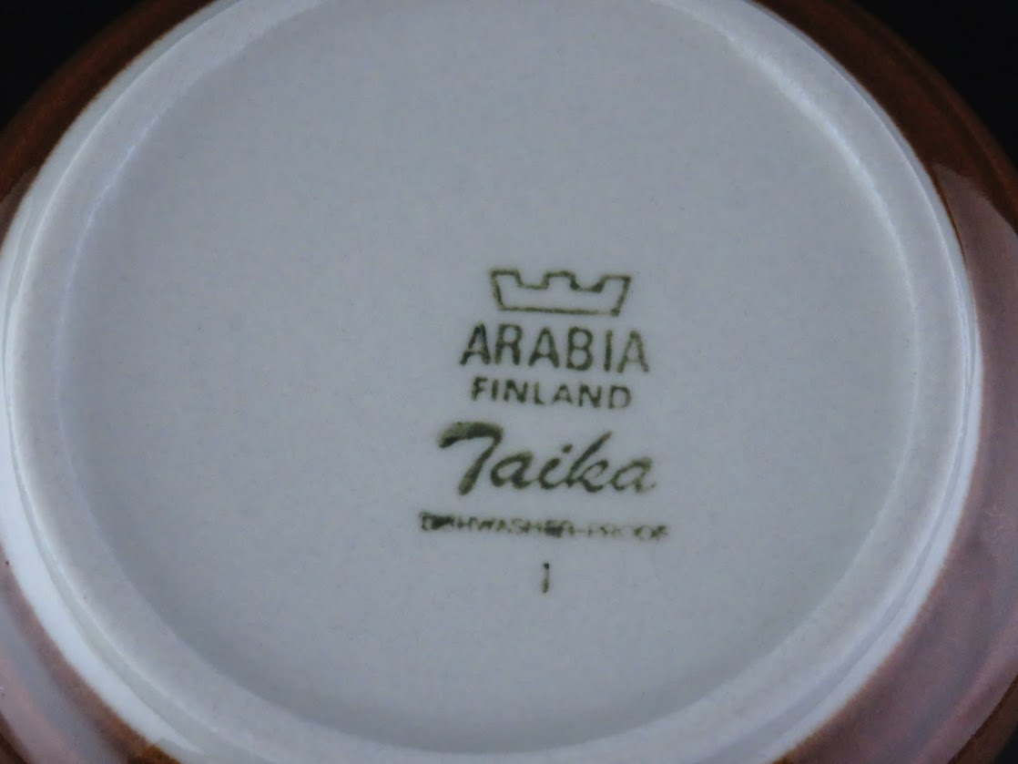 ARABIA/アラビア Taika/タイカ オーブンボウル Inkeri Seppala /インケリセッパラ Ulla Procope/ウラプロコッペ グラタンボウル