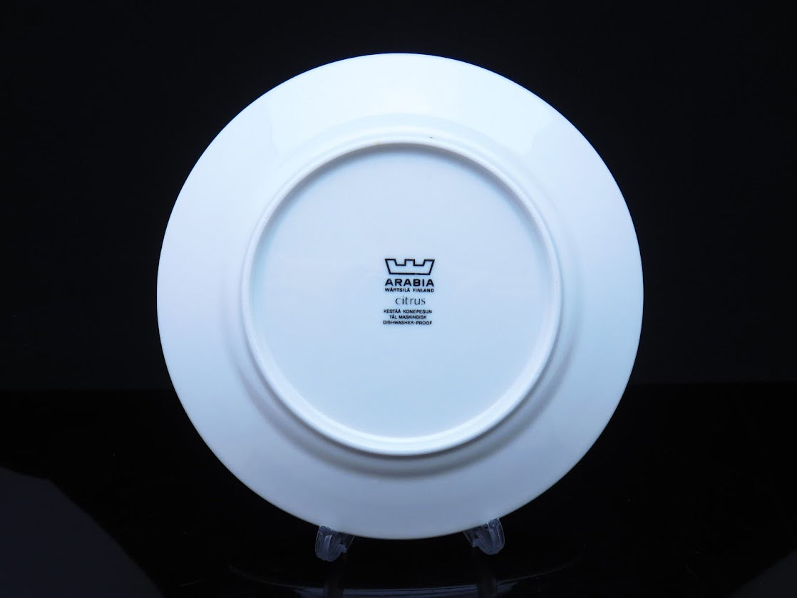 ARABIA/アラビア Citrus/シトラス プレート 17cm Richard Lindh/リチャードリンド [2]