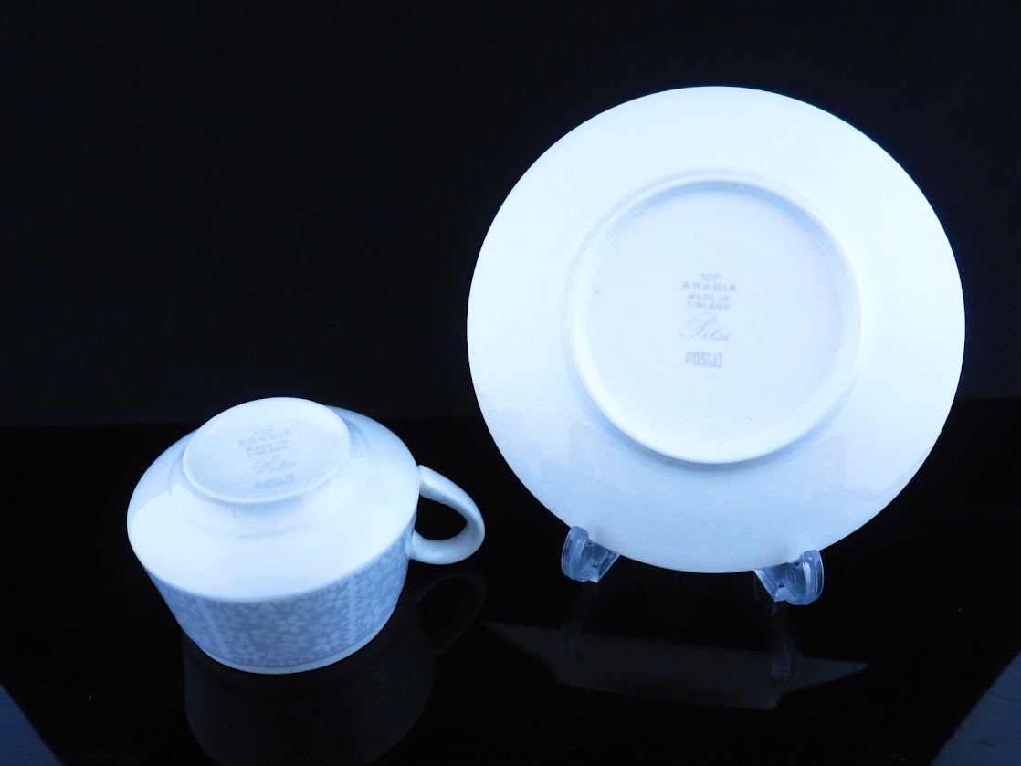 ARABIA/アラビア Pitsi/ピトゥシ Raija Uosikkinen/ライヤウオシッキネン コーヒーカップ&ソーサー [2]