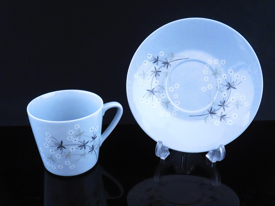 ARABIA/アラビア Lumikukka/ルミクッカ Raija Uosikkinen/ライヤウオシッキネン コーヒーカップ&ソーサー ブルー [2]