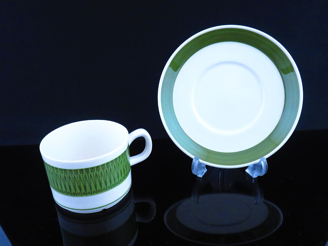 Gefle/ゲフレ Hellas/ヘラス Helmer Ringstrom/ヘルマーリングストロム コーヒーカップ&ソーサー [1]