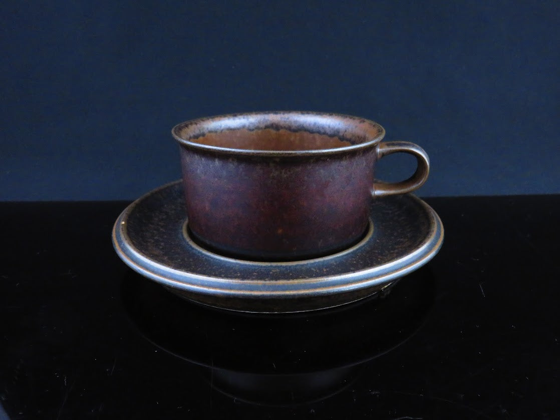 ARABIA/アラビア RUSKA/ルスカ ティーカップ&ソーサー Ulla Procope/ウラプロコッペ [6]