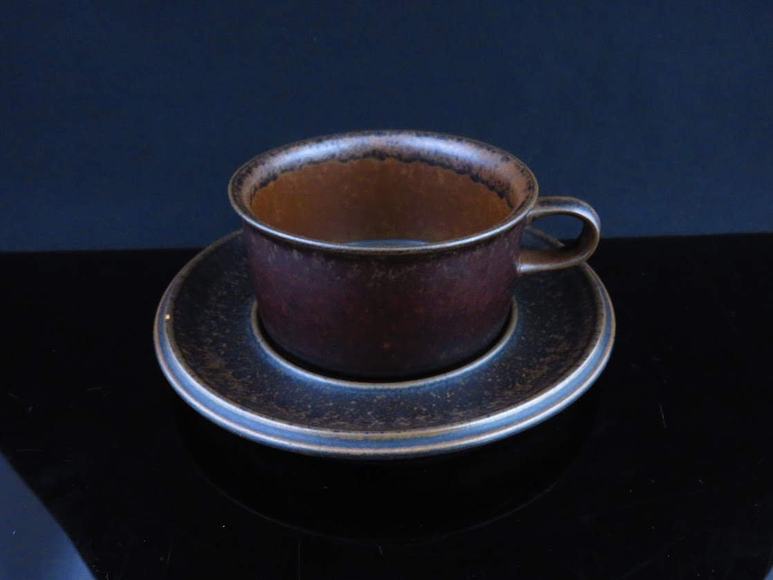 ARABIA/アラビア RUSKA/ルスカ ティーカップ&ソーサー Ulla Procope/ウラプロコッペ [6]