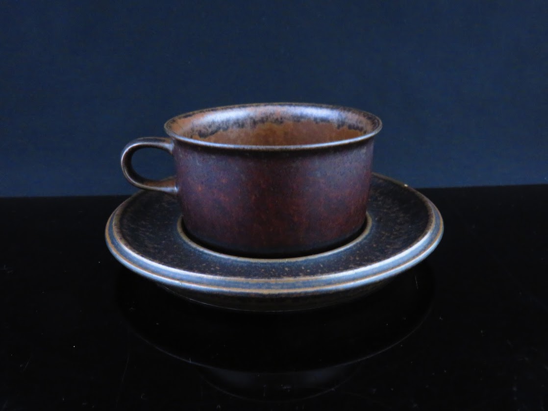 ARABIA/アラビア RUSKA/ルスカ ティーカップ&ソーサー Ulla Procope/ウラプロコッペ [6]