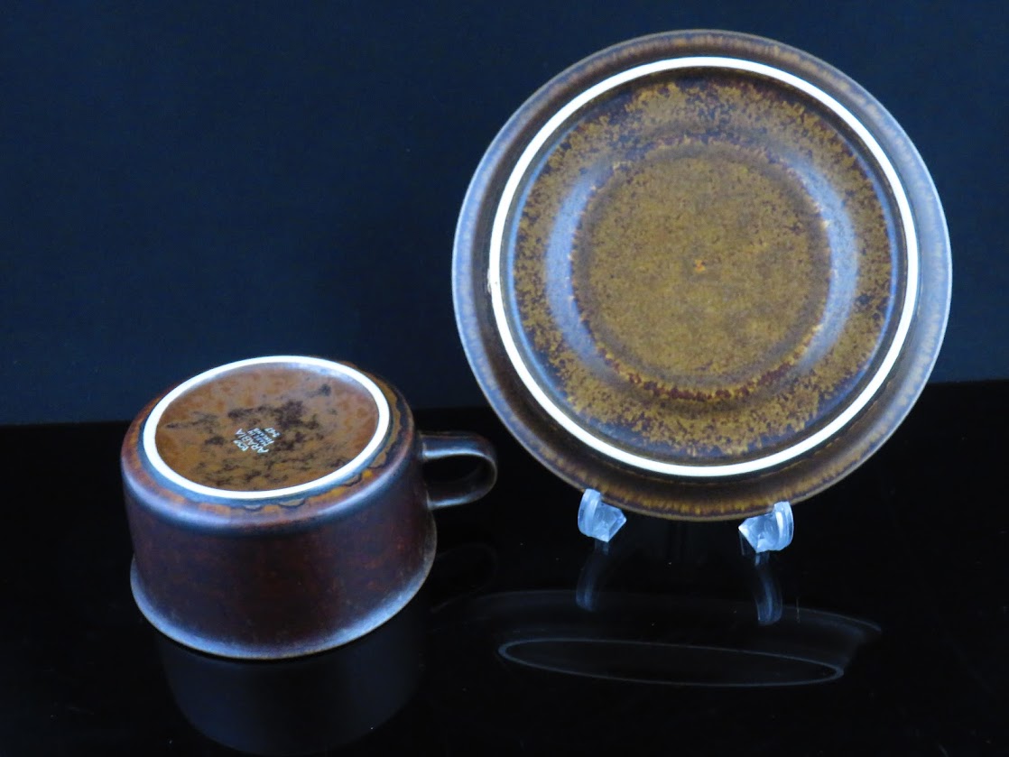 ARABIA/アラビア RUSKA/ルスカ ティーカップ&ソーサー Ulla Procope/ウラプロコッペ [6]