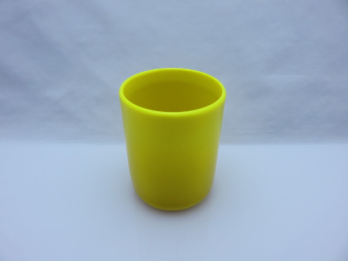 Boda/ボダ Erik Hoglund/エリックホグラン イエロー 黄色 カットサインあり ベース フラワーベース 花瓶 H9cm