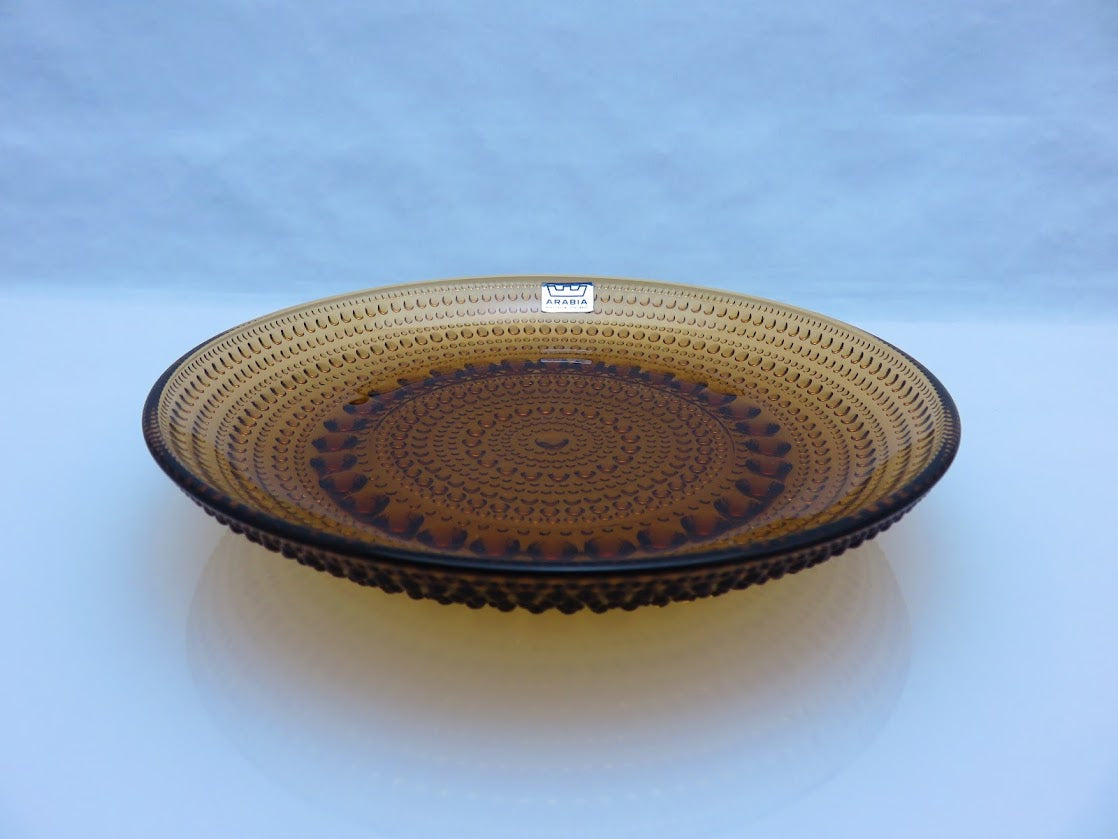 ARABIA/アラビア Kastehelmi/カステヘルミ プレート 14cm Oiva Toikka/オイバトイッカ ブランドシール付き [1]