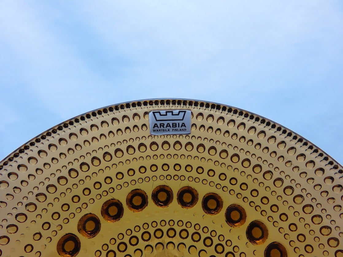 ARABIA/アラビア Kastehelmi/カステヘルミ プレート 14cm Oiva Toikka/オイバトイッカ ブランドシール付き [1]