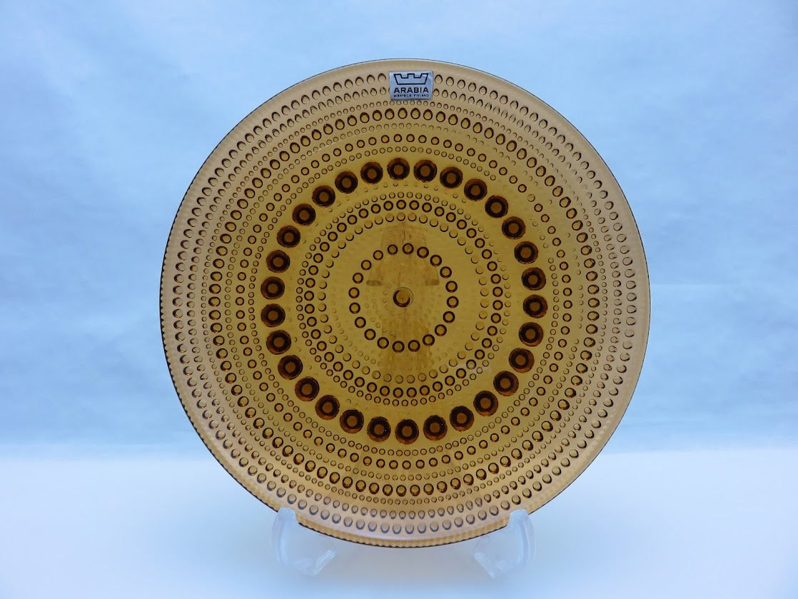 ARABIA/アラビア Kastehelmi/カステヘルミ プレート 14cm Oiva Toikka/オイバトイッカ ブランドシール付き [3]