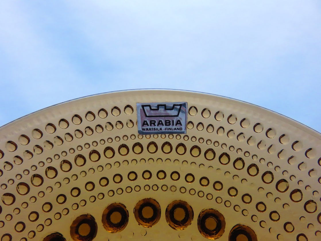 ARABIA/アラビア Kastehelmi/カステヘルミ プレート 14cm Oiva Toikka/オイバトイッカ ブランドシール付き [3]