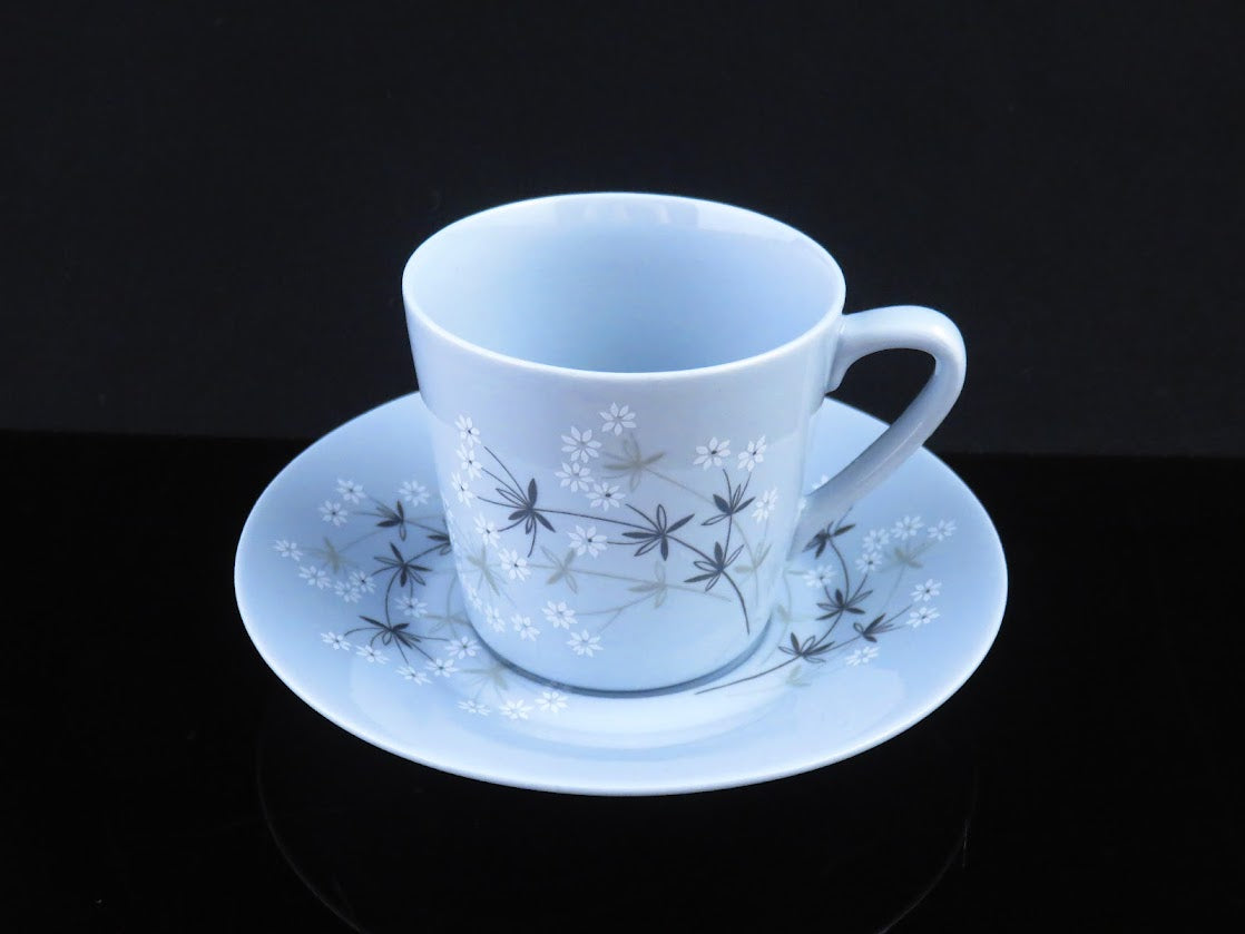 ARABIA/アラビア Lumikukka/ルミクッカ Raija Uosikkinen/ライヤウオシッキネン コーヒーカップ&ソーサー ブルー [1]