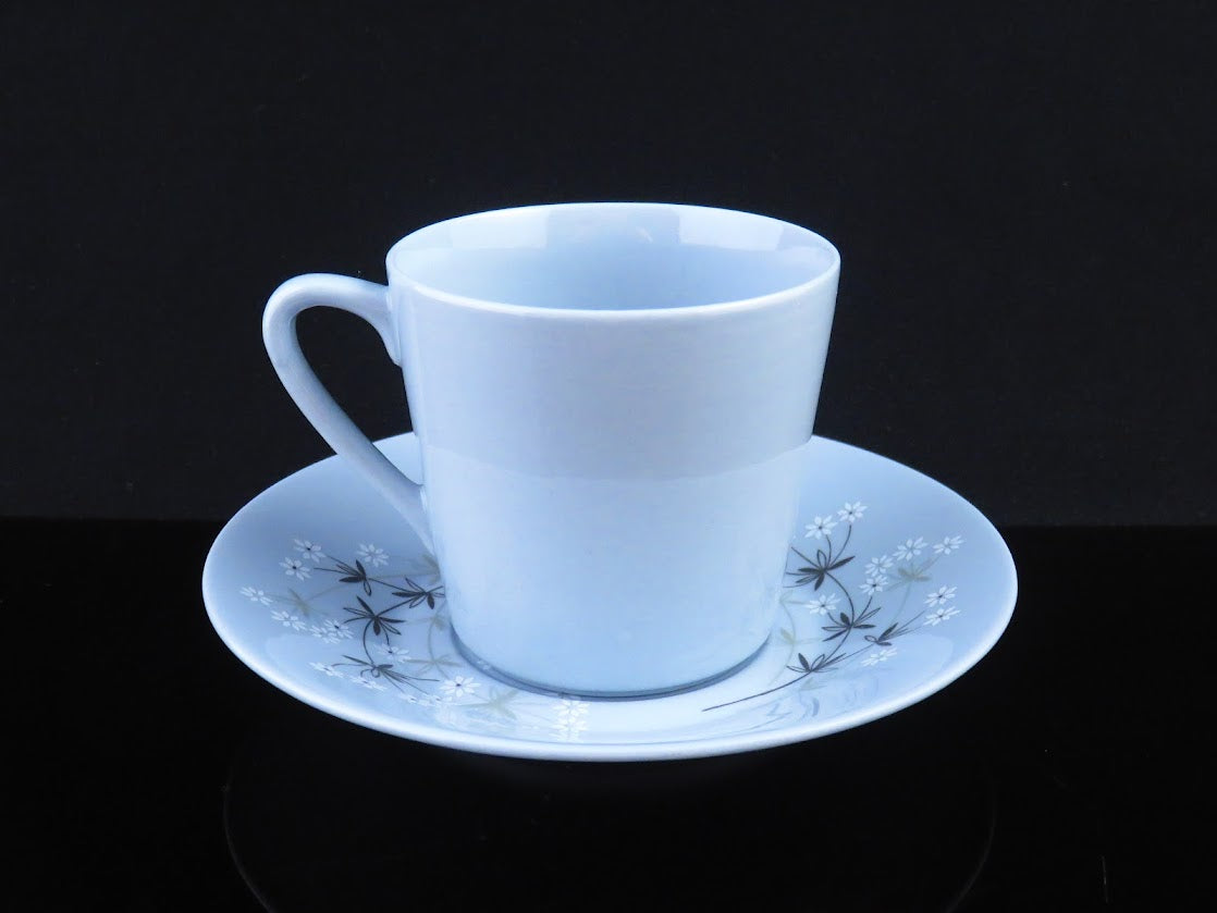 ARABIA/アラビア Lumikukka/ルミクッカ Raija Uosikkinen/ライヤウオシッキネン コーヒーカップ&ソーサー ブルー [1]