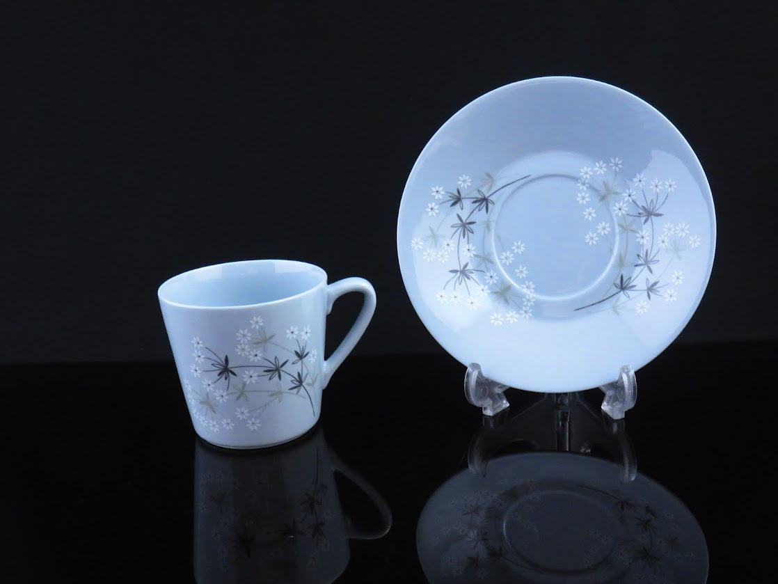 ARABIA/アラビア Lumikukka/ルミクッカ Raija Uosikkinen/ライヤウオシッキネン コーヒーカップ&ソーサー ブルー [1]