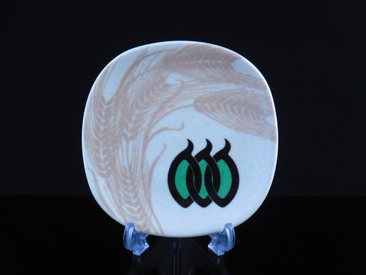 ARABIA/アラビア Hankkija 110周年記念プレート Yrjo Lohko