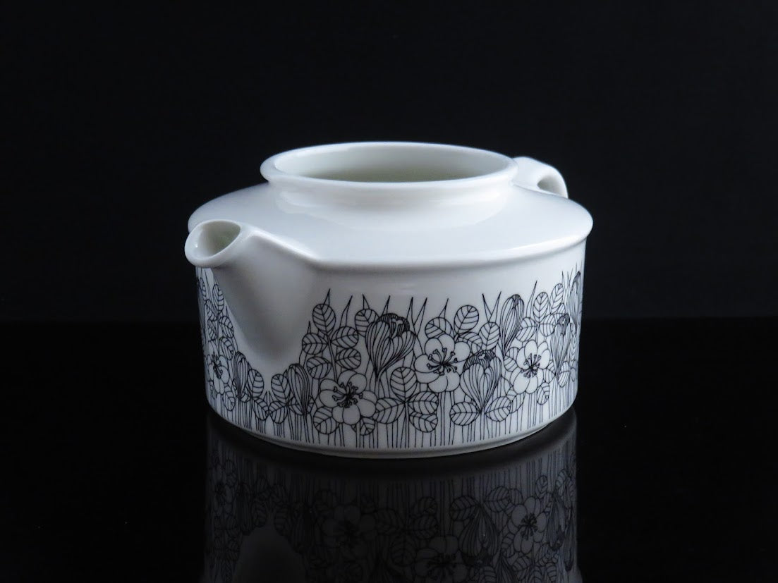 ARABIA/アラビア Krokus/クロッカス ティーポット Esteri Tomula/エステリトムラ 茶漉しなし 蓋なし