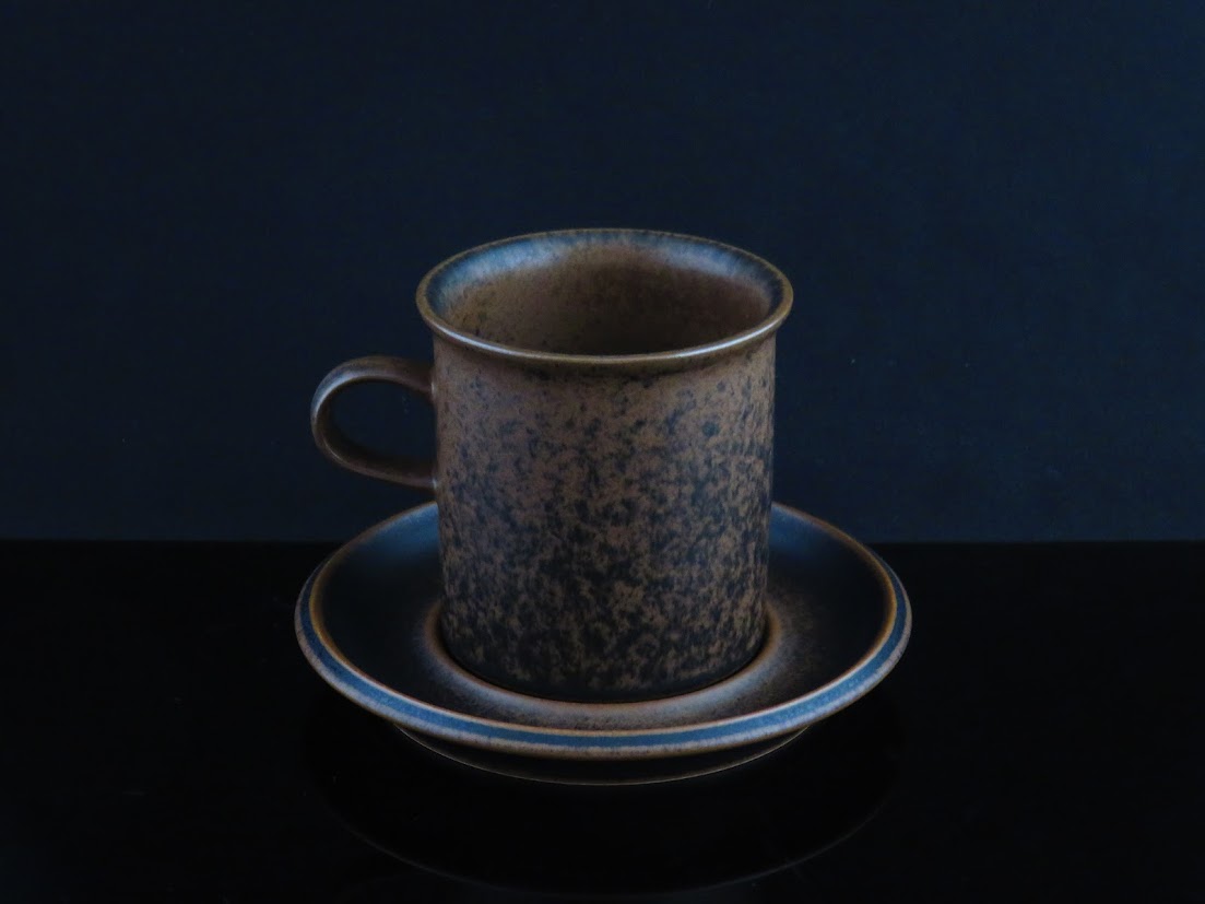 ARABIA/アラビア RUSKA/ルスカ モーニングカップ&ソーサー Ulla Procope/ウラプロコッペ [1]