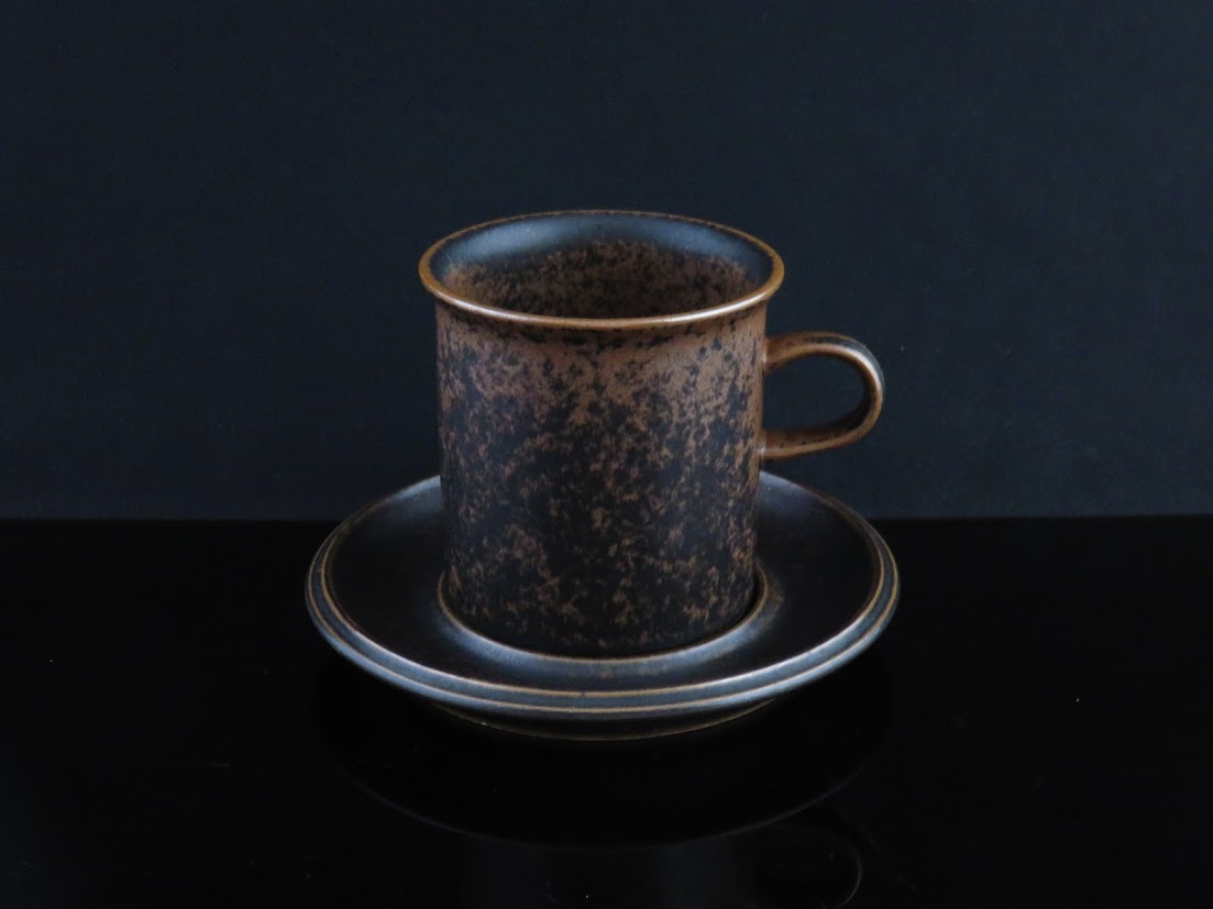 ARABIA/アラビア RUSKA/ルスカ モーニングカップ&ソーサー Ulla Procope/ウラプロコッペ [2]