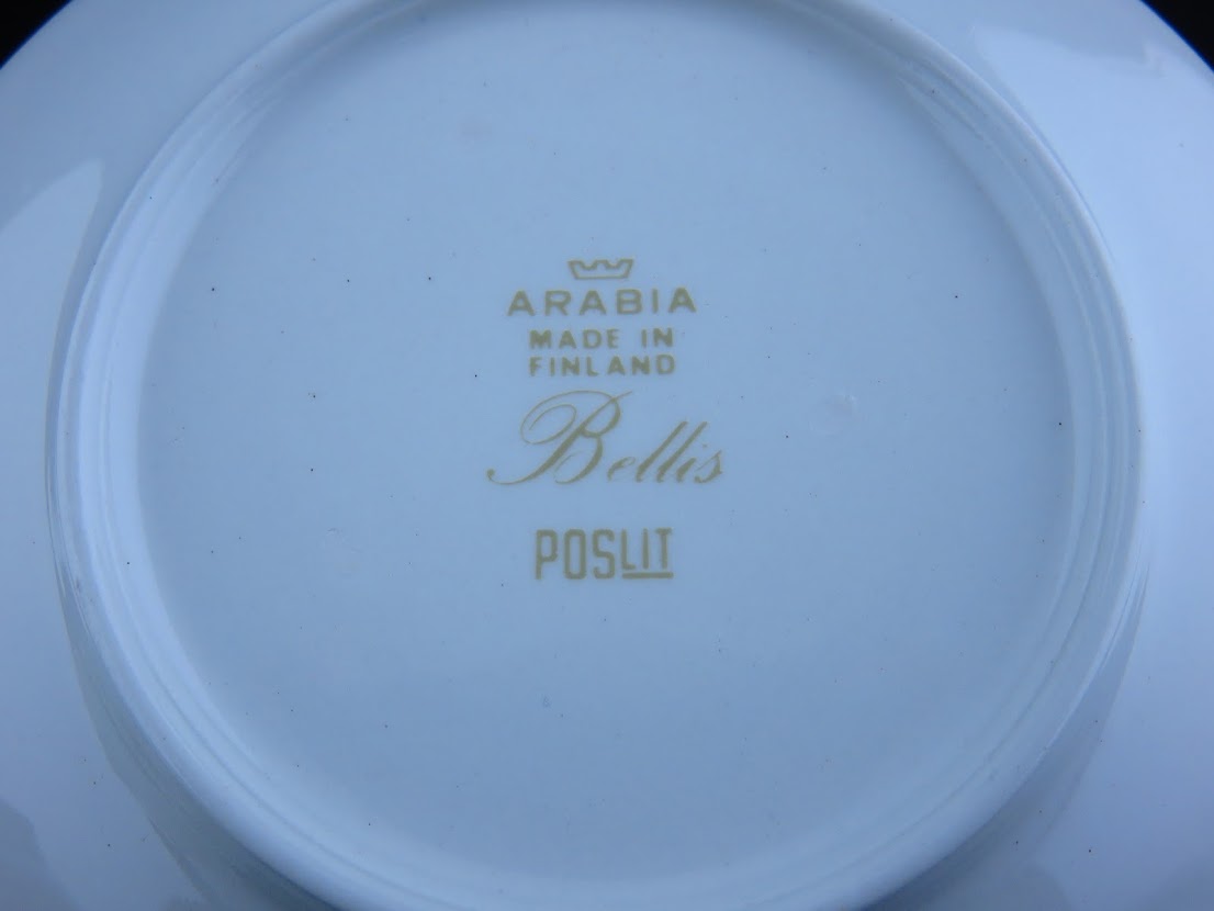 ARABIA/アラビア Bellis/ベリス カップ&ソーサー Richard Lindh/リチャード・リンド Olga Osol/オルガ・オソル[3]