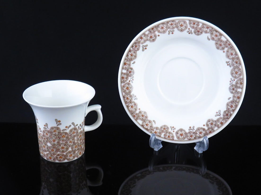 ARABIA/アラビア Veronica/ヴェロニカ Inkeri Leivo/インケリレイヴォ コーヒーカップ&ソーサー [1]