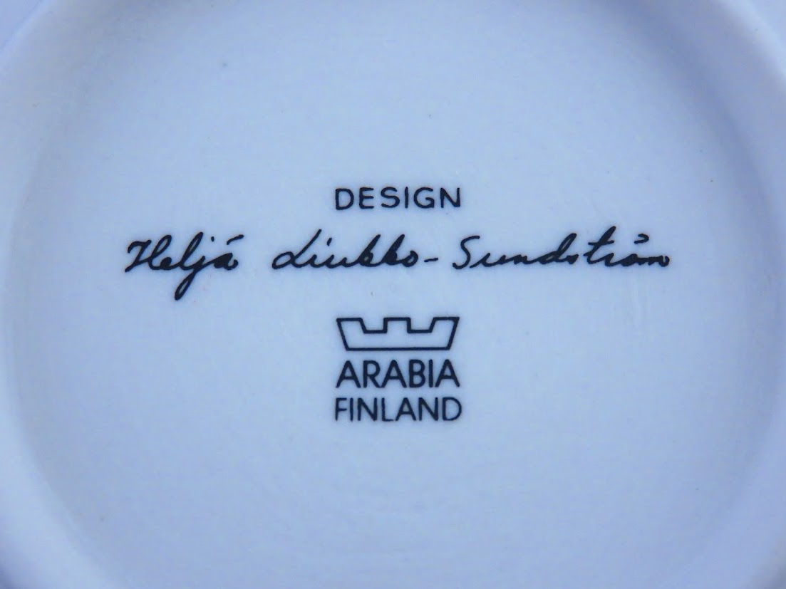 ARABIA/アラビア Helja Liukko Sundstrom/ヘルヤリウッコスンドストロム 季節のミニプレート 四季