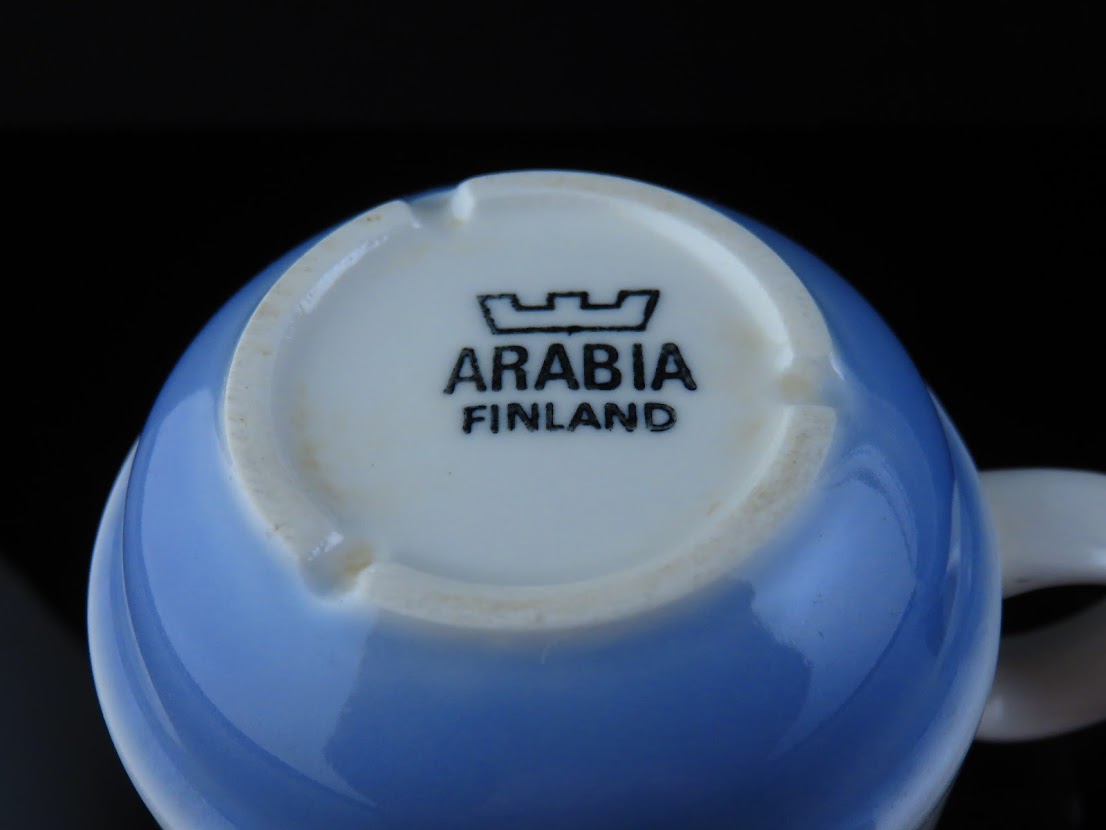 ARABIA/アラビア Arctica/アークティカ Pudas/プダス コーヒーカップ&ソーサー[2]