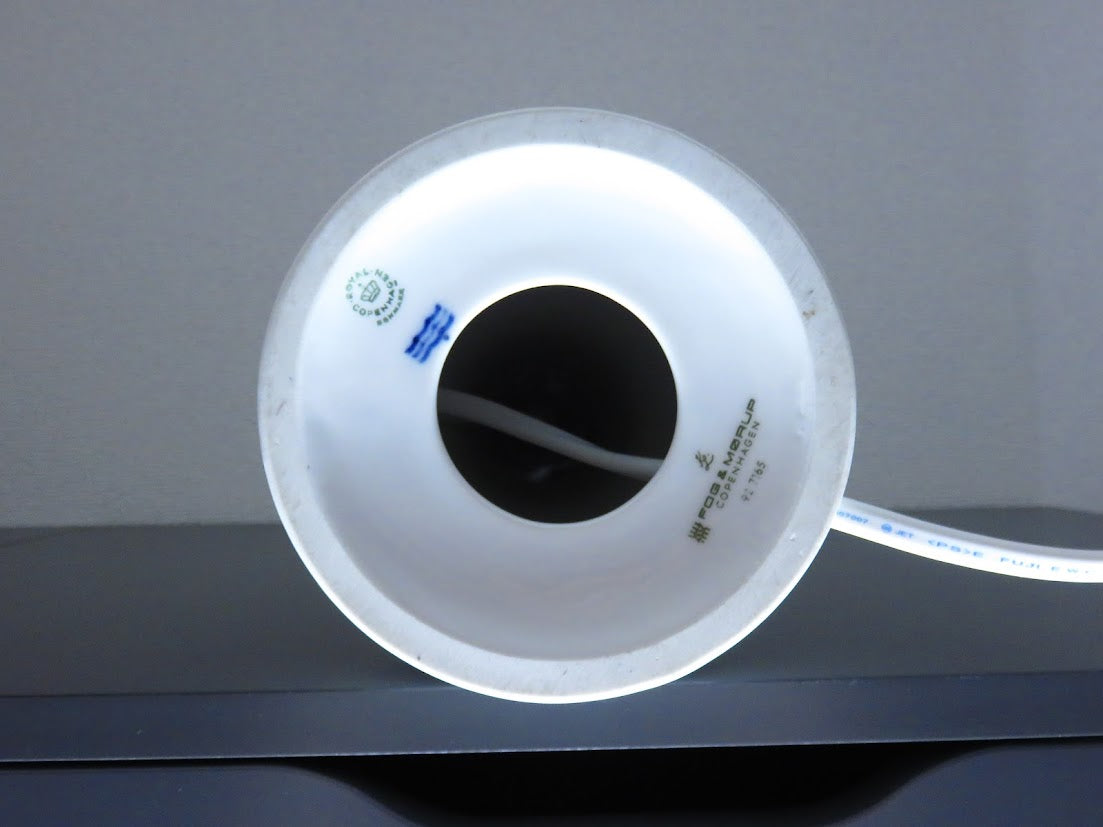 Royal Copenhagen/ロイヤルコペンハーゲン FOG&MORUP Kai Lange/カイランゲ 照明 テーブルランプ シェード付き 特大 H70cm