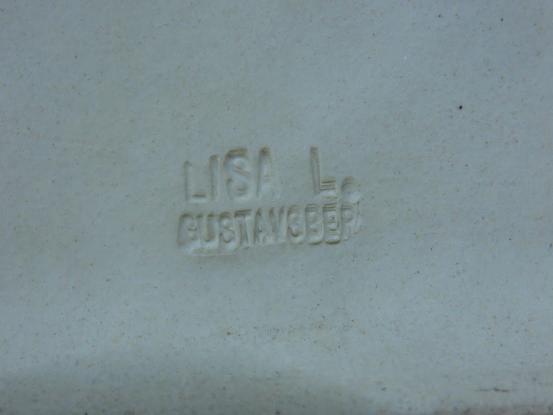 Gustavsberg/グスタフスベリ Lisa Larson/リサラーソン VAGGPLATTOR 陶板 Dubbelfasan 2羽のキジ
