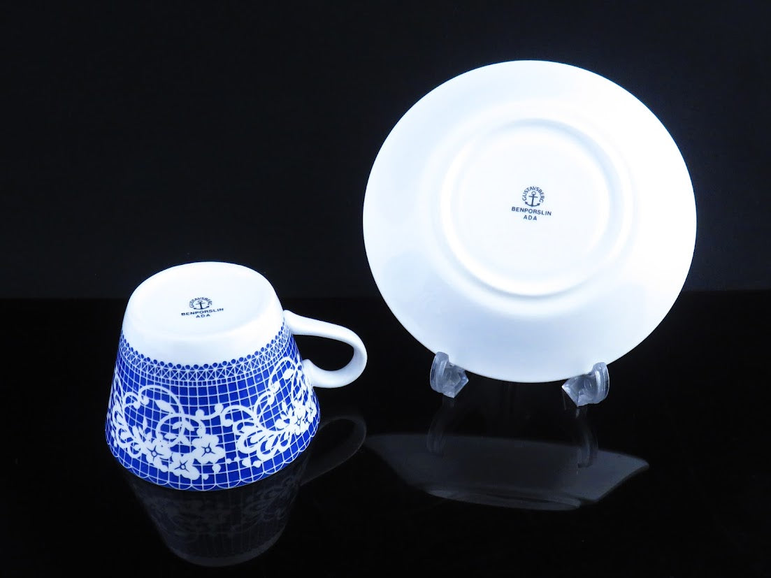 Gustavsberg/グスタフスベリ Ada/アダ コーヒーカップ&ソーサー Stig Lindberg/スティグリンドベリ [2]