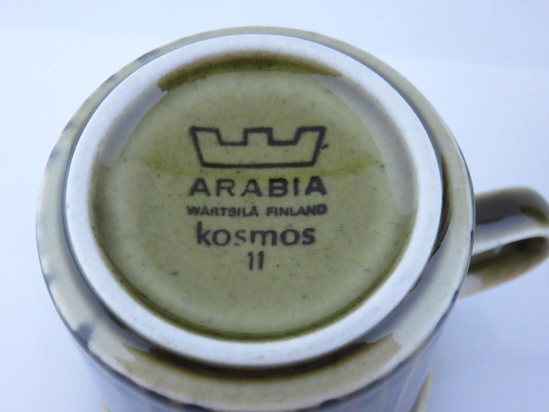 ARABIA/アラビア Kosmos/コスモス コーヒーカップ&ソーサー Gunvor Olin-Gronqvist/グンヴァル・オリン・グランクヴィスト Ulla Procope[12]