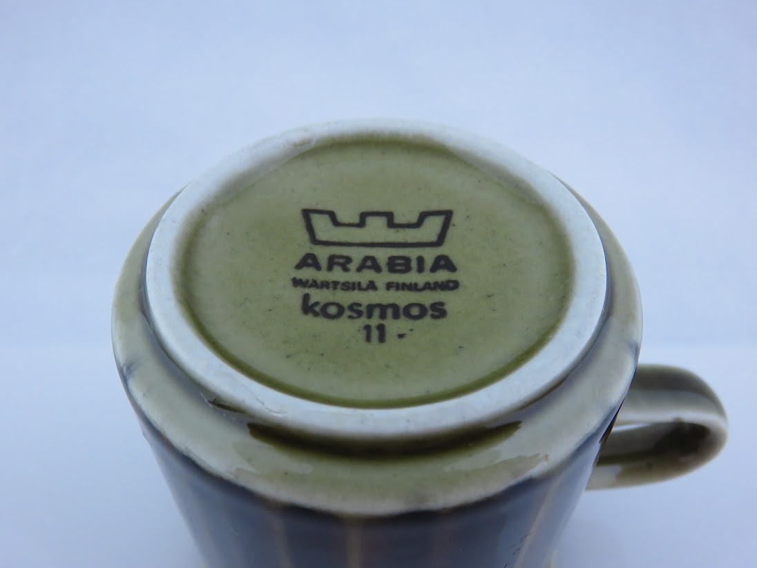 ARABIA/アラビア Kosmos/コスモス コーヒーカップ&ソーサー Gunvor Olin-Gronqvist/グンヴァル・オリン・グランクヴィスト Ulla Procope[14]