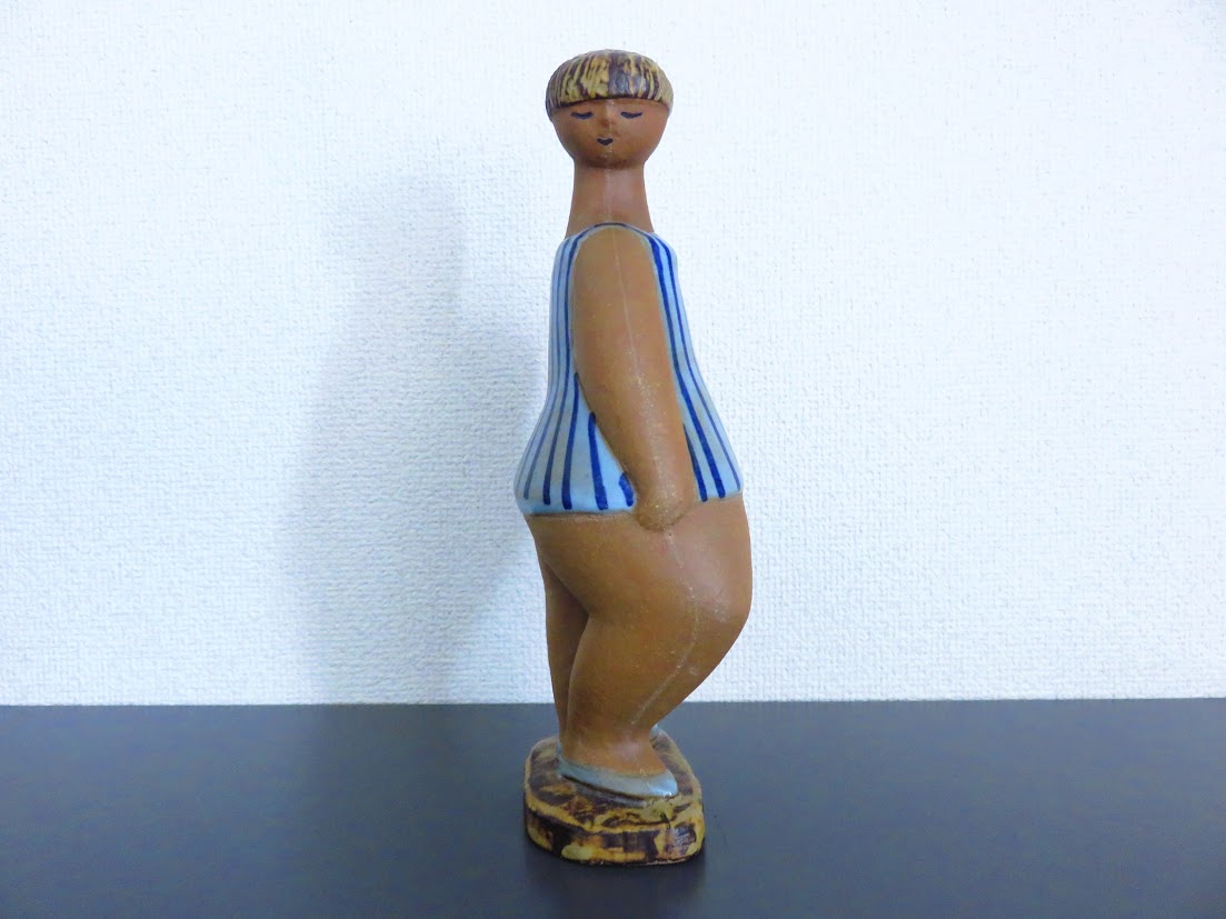 Gustavsberg/グスタフスベリ Lisa Larson/リサラーソン ABC Flickor Dora フィギュア