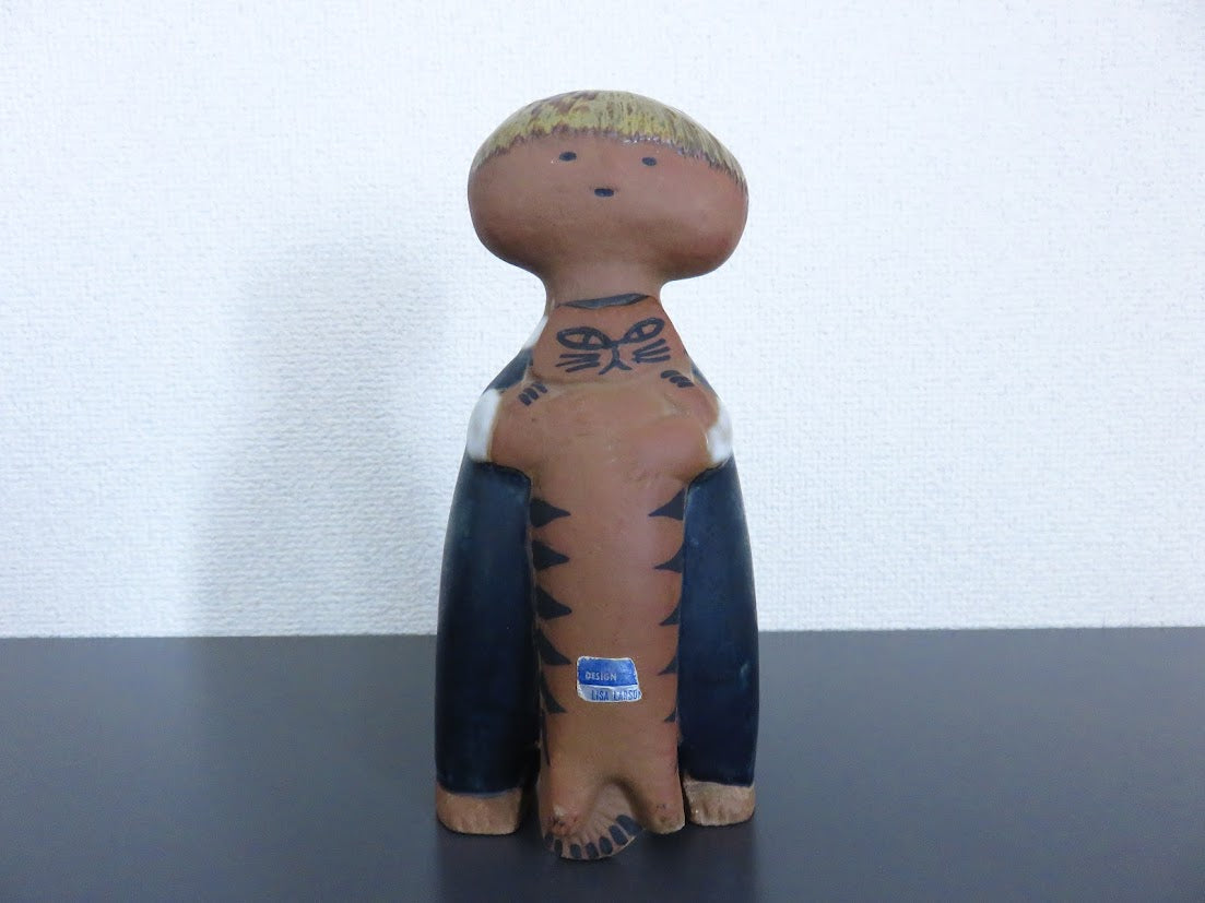 Gustavsberg/グスタフスベリ Lisa Larson/リサラーソン Larsons ungar Pelle フィギュア