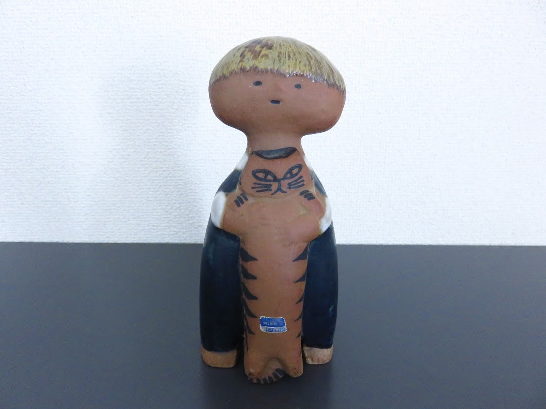 Gustavsberg/グスタフスベリ Lisa Larson/リサラーソン Larsons ungar Pelle フィギュア